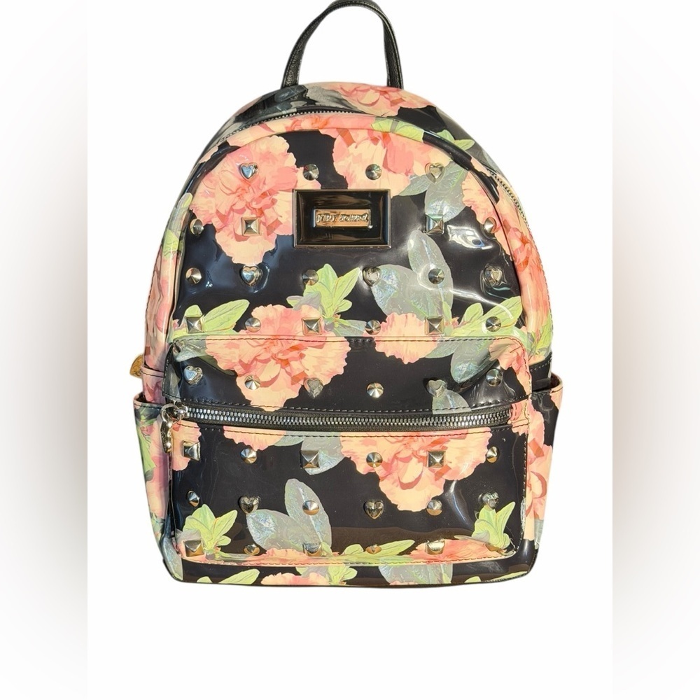 Betsey Johnson Polyurethane Backpack